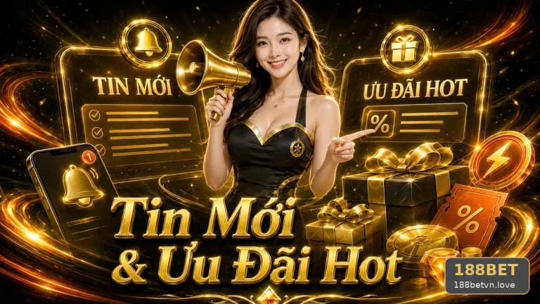 Kiểm Tra Thời Hạn, Đối Tượng Áp Dụng Và Giới Hạn Nhận Thưởng 188BET Tại 188betvn.love: Góc Tiếp Cận Thân Thiện Để Bảo Vệ Tài Khoản Khi Đọc Tin Mới Khuyến Mãi