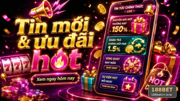 Hướng Dẫn Xác Minh Tài Khoản Và Bảo Vệ Thông Tin Cá Nhân Khi Đọc Tin Mới Khuyến Mãi 188BET Tại 188betvn.love: Trải Nghiệm Di Động Từ Góc Tiếp Cận Thân Thiện
