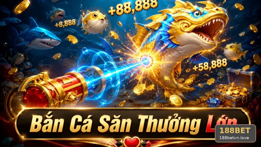 Nổ Hũ 188BET Tại 188betvn.love: Đọc Chi Tiết Giao Diện Bắn Cá Săn Thưởng – Hướng Dẫn Người Mới Quan Sát Luật Và Bảng Trả Thưởng Trước Khi Tham Gia Theo Góc Tiếp Cận Thân Thiện