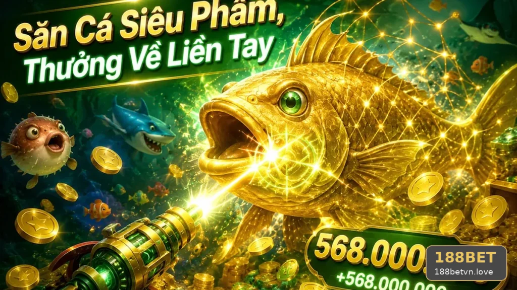 Kiểm Tra Giao Diện Bắn Cá Săn Thưởng 188BET Tại 188betvn.love: Đối Chiếu Dữ Liệu Cơ Chế Trò Chơi Qua Góc Tiếp Cận Thân Thiện