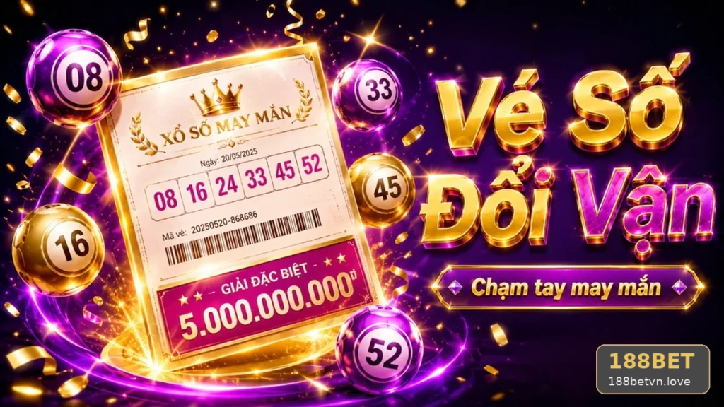 Xổ Số 188BET Tại 188betvn.love: Giải Thích Xác Suất Khi Kiểm Tra Vé Số, Kết Quả Và Bảo Vệ Tài Khoản Qua Góc Tiếp Cận Thân Thiện